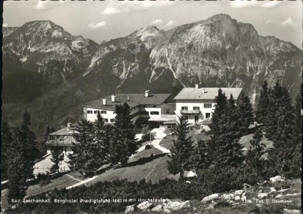 Bad Reichenhall Berghotel Predigtstuhl