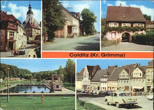 Colditz Waldbad u.Markt