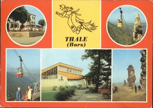 Thale Harz Gaststätte Hexentanzplatz u.Bergstation
