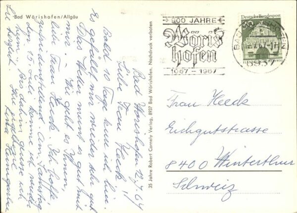 Bad Woerishofen Kurhaus u.Kneipp-Denkmal – Bild 2