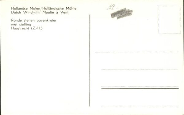 Niederlande Windmühle – Bild 2
