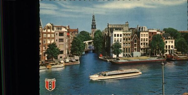 Amsterdam Niederlande Binnen-Amstel en Groenburgwal