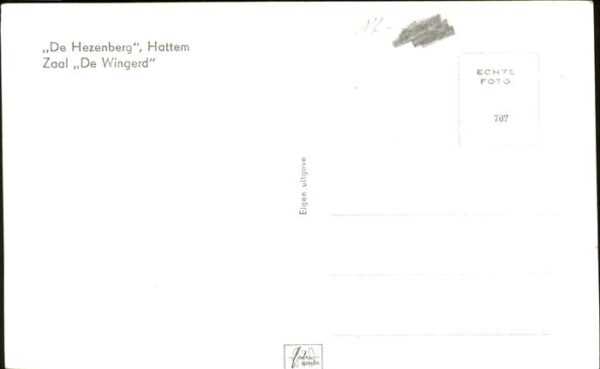 Hattem Zwolle De Hezenberg Zaal de Wingerd – Bild 2