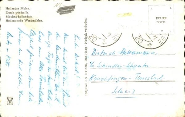 Niederlande Windmühle – Bild 2
