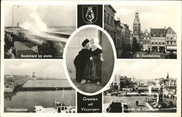 Vlissingen St.Jacobstoren u.Oranjemolen
