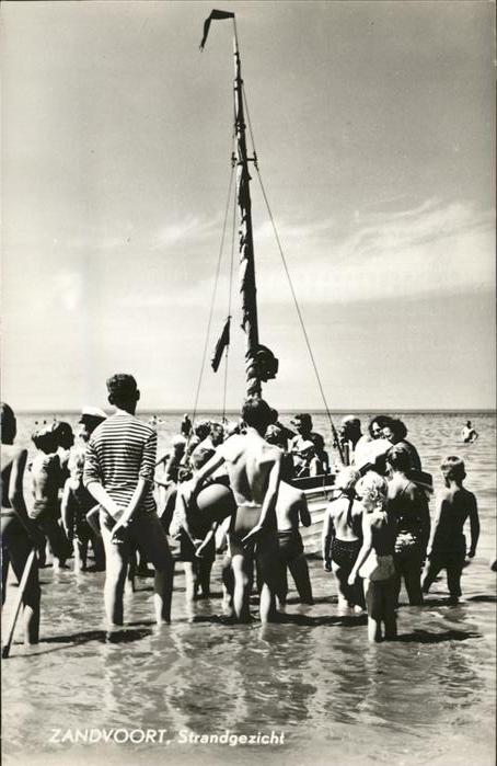 Zandvoort Holland Strandgezicht
