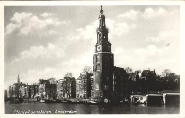 Amsterdam Niederlande Montelbaanstoren