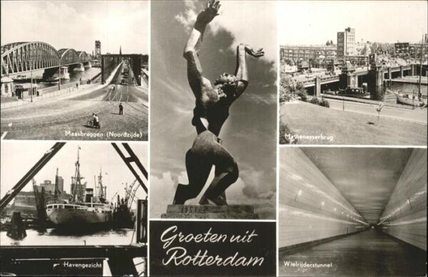 Rotterdam Havengzicht u.Maasbruggen