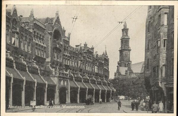 Amsterdam Niederlande Raadhuisstraat Westertoren