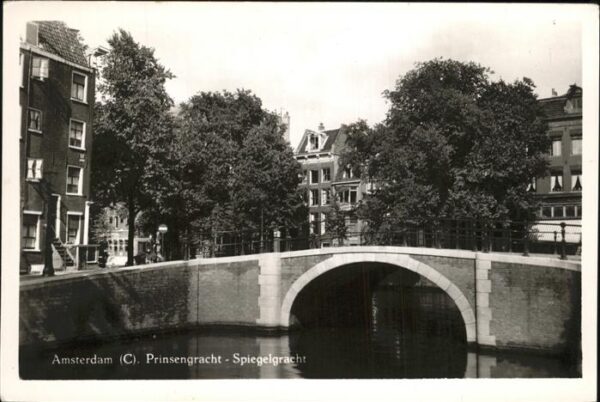 Amsterdam Niederlande Prinsengracht - Spiegelgracht