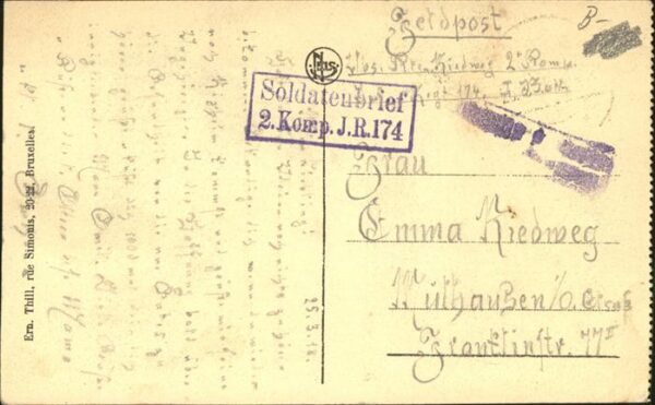 Courtrai KORTRIJK Flandre Belgie Le monument Palfyn – Bild 2