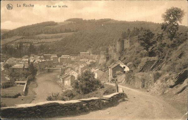 La Roche Madoux Vue sur la ville