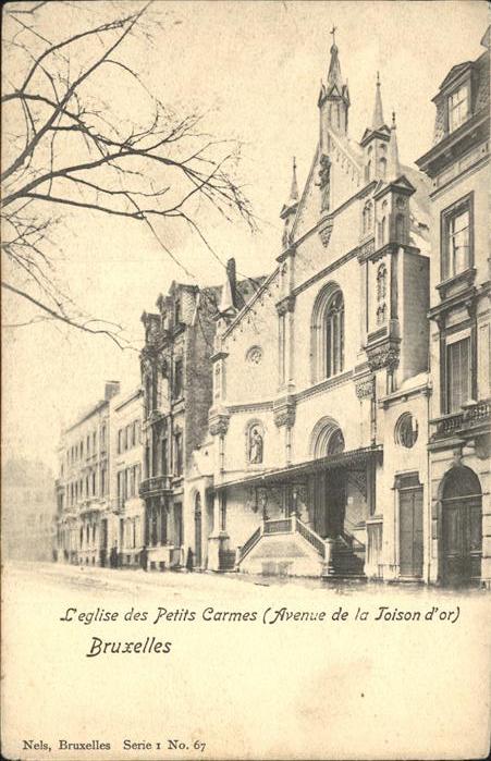 Bruessel Bruxelles L_Eglise des Petits Carmes