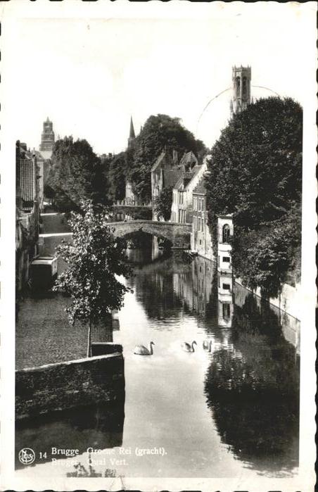 Bruges BRUGGE Belgie Quai Vert