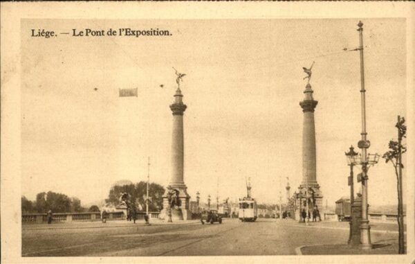 Liege Luettich Le Pont de L_Exposition