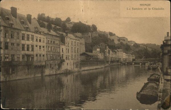 Namur Wallonie La Sambre et la Citadelle