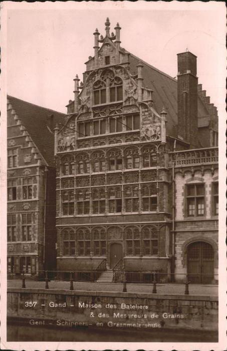 Gand Belgien Maison des Bateliers