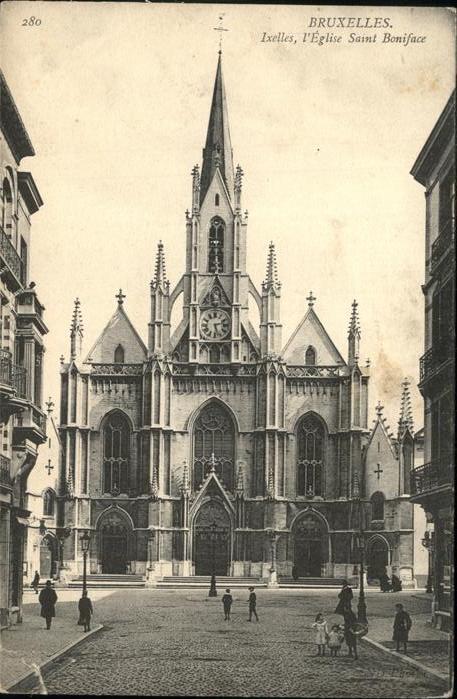 Bruessel Bruxelles Ixelles L_Eglise Saint Boniface