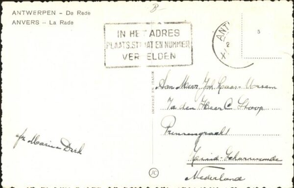 Antwerpen Anvers De Rede – Bild 2