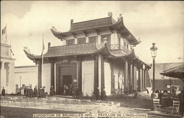 Bruessel Bruxelles Pavillon de L_Indo-Chine