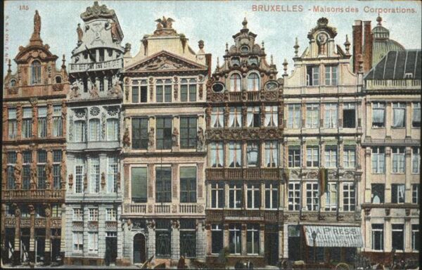 Bruessel Bruxelles Maisons des Corporations