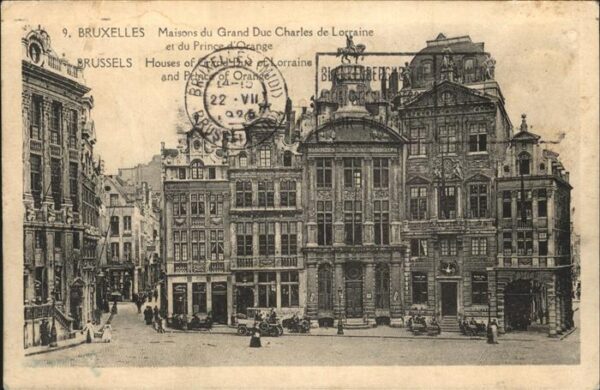 Bruessel Bruxelles Maisons du Grand Duc Charles de Lorrain