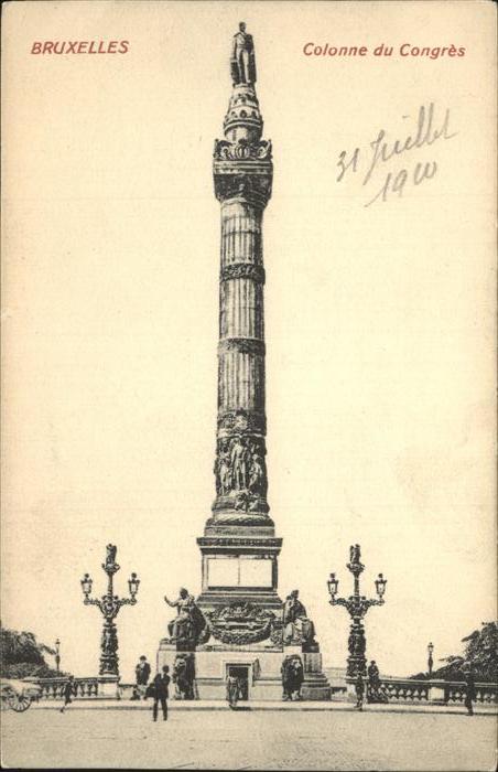 Bruessel Bruxelles Colonne du Congres
