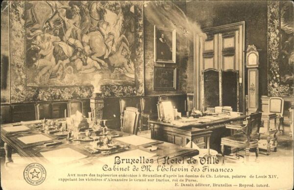Bruessel Bruxelles Hotel de Ville (Cabinet de M.L_Eschevin