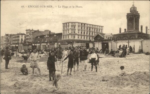 Knocke-sur-Mer La Plage et le Phare