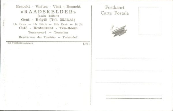 Gent Gand Flandre Raadskelder – Bild 2