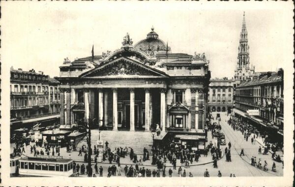Bruessel Bruxelles La Bourse