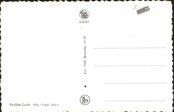 Zoute Knokke Villa Temps Jadis – Bild 2