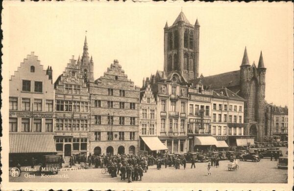 Gand Belgien Marche aux Grains