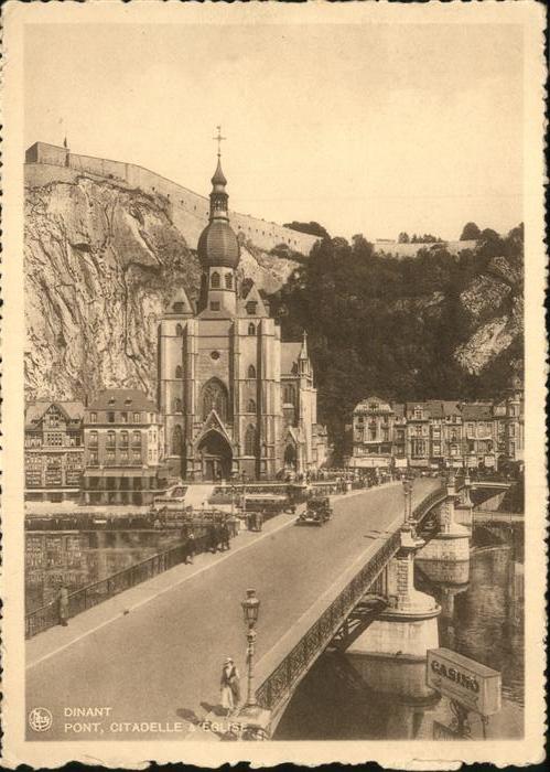 Dinant Wallonie Pont Citadelle & Eglise