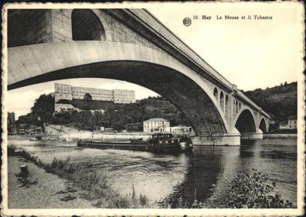 Huy la Meuse La Meuse et li Tchestia