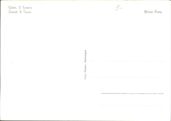 Gent Gand Flandre 3 Torens – Bild 2