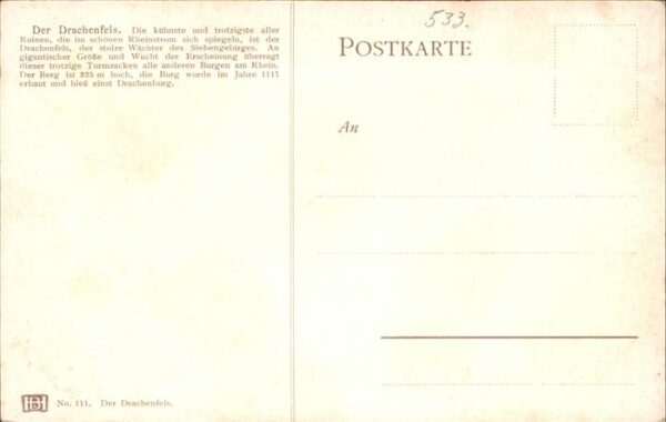 Koenigswinter Drachenfels Künstlerkart – Bild 2