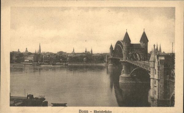 Bonn Rhein Rheinbrücke