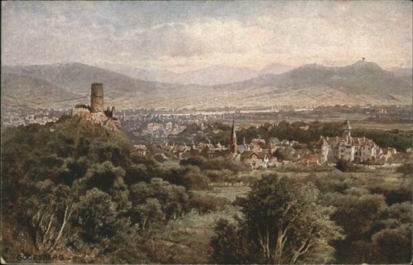 Bad Godesberg Godesburg Panorama