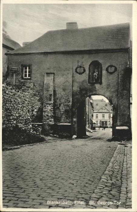 Blankenheim Eifel St.Georgs-Tor