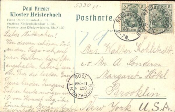 Oberdollendorf Kloster Heisterbach Siebengebirge Brunn – Bild 2