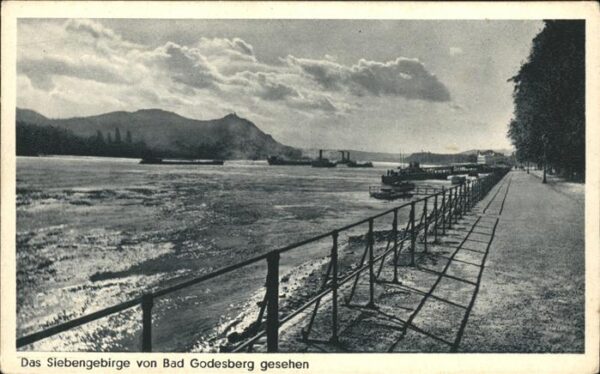 Bad Godesberg Rhein Schiffe Siebengebirge