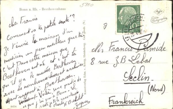 Bonn Rhein Beethovenhaus – Bild 2