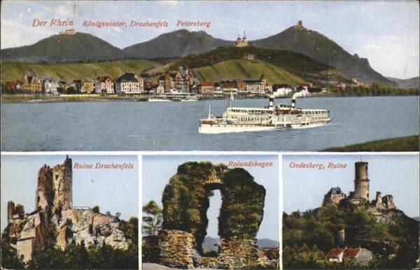 Koenigswinter Ruine-Drachenfels Petersburg Rhein Rola