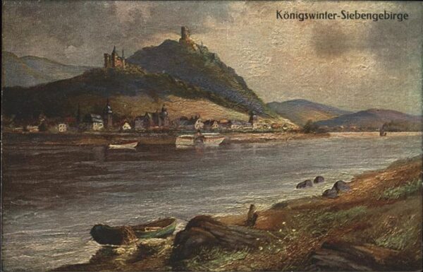 Koenigswinter Rhein Drachenfels Siebengebirge Künstle