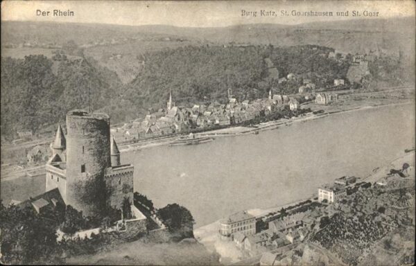 St Goar Burg Katz Rhein St.Goarshausen