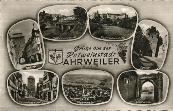 Ahrweiler Ahr Adenbachtor Obertor Kloster Niedertor A