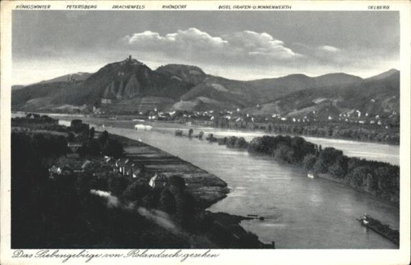 Rolandseck Rhein Siebengebirge