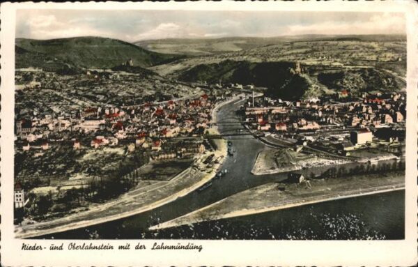 Oberlahnstein Niederlahnstein Lahnmündung