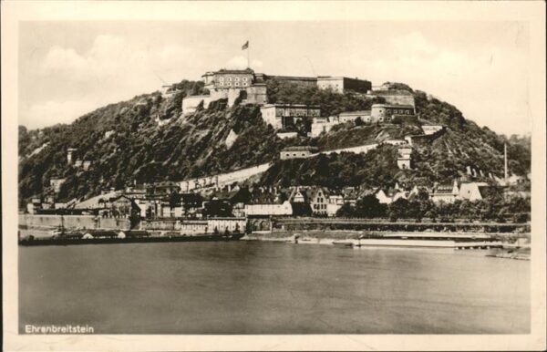 Ehrenbreitstein Panorama mit Rhein